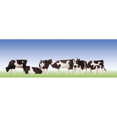 Figurines Set vaches noires Figurines Set vaches noires