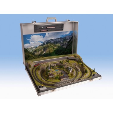 Valise circuit « Meran » (rails Rokuhan), échelle Z