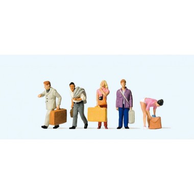 Figurines Passagers à la gare Figurines Passagers à la gare