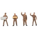 Figurines Personnel logistique UPS