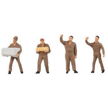 Figurines Personnel logistique UPS Figurines Personnel logistique UPS