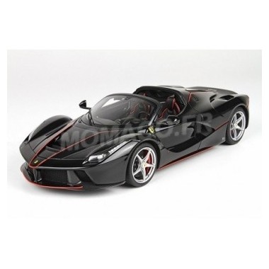 Miniature Ferrari La Ferrari Aperta noire