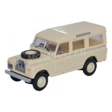 Miniature Land Rover série II LWB Station Wagon beige