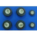 Roues pour étoile d'avertissement EC-121