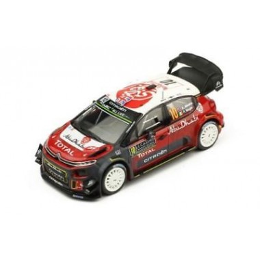 Miniature Citroën C3 WRC Rallye Monte Carlo 2018 MEEKE/NAGLE Miniature Citroën C3 WRC Rallye Monte Carlo 2018 MEEKE/NAGLE