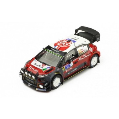 Miniature C3 WRC 5ème Rallye Mexique - 2018 LOEB / ELENA Miniature C3 WRC 5ème Rallye Mexique - 2018 LOEB / ELENA