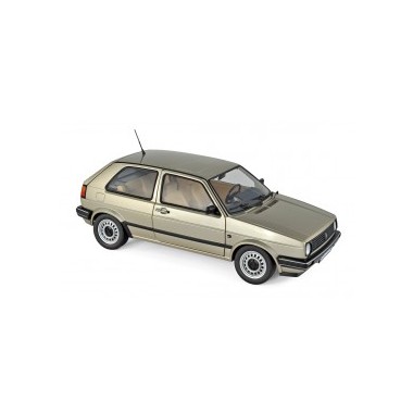 Miniature Volkswagen Golf CL 1985 - Beige metallic