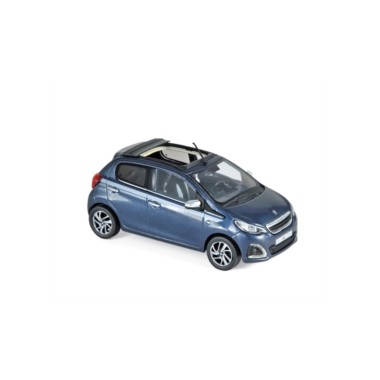 Miniature Peugeot 108 TOP ! Collection 2017 - Smalt Blue Miniature Peugeot 108 TOP ! Collection 2017 - Smalt Blue