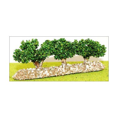 3 rangées de vignes sans raisins, 3 pieds, 40 mm 3 rangées de vignes sans raisins, 3 pieds, 40 mm