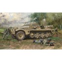 Maquette Sd.Kfz. 10 DEMAG D7 avec parachutistes allemand