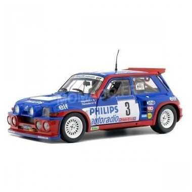 Miniature Renault 5 Maxi Turbo n°3 Tour de Corse 1985 - RAGNOTTI / THIMONIER