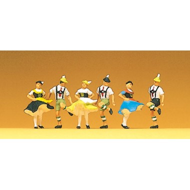 Figurines Danseurs bavarois Figurines Danseurs bavarois