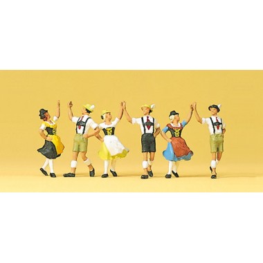 Figurines Danseurs bavarois Figurines Danseurs bavarois