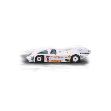 Miniature Porsche 962 C Winner supercup 1987 - H. J. STUCK