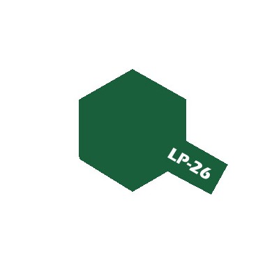 Tamiya LP26 Vert Foncé JGSDF, peinture laquée Pot 10 ml Tamiya LP26 Vert Foncé JGSDF, peinture laquée Pot 10 ml