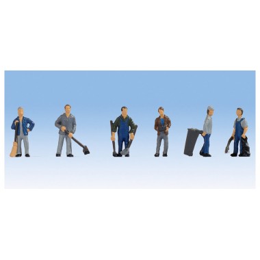 Figurines Service d'entretien du batiment Figurines Service d'entretien du batiment