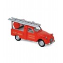 Miniature Citroën 2CV Pick-up with Ladder 1963 - 'Pompiers'