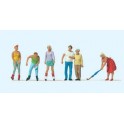 Figurines Rollers et passants