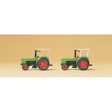 Figurines Véhicules agricoles 2 pièces (tracteur Deutz)