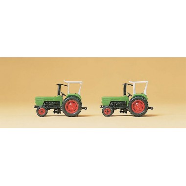 Figurines Véhicules agricoles 2 pièces (tracteur Deutz) Figurines Véhicules agricoles 2 pièces (tracteur Deutz)