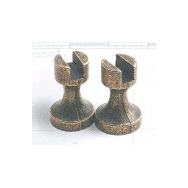 Support de socle en métal quilles 7 mm