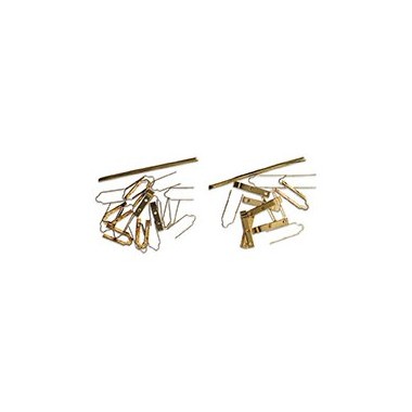Charnières en laiton pour gouvernail 20 mm Charnières en laiton pour gouvernail 20 mm