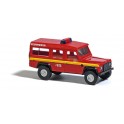 Miniature Land Rover pompiers