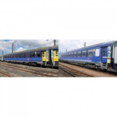 Set de 2 corail Lunéa 1CL + service SNCF ep VI Set de 2 corail Lunéa 1CL + service SNCF ep VI