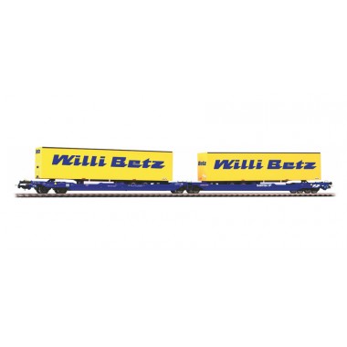 Wagon Poche T3000E Nacco avec 2 remorques "Willi Betz" Wagon Poche T3000E Nacco avec 2 remorques "Willi Betz"