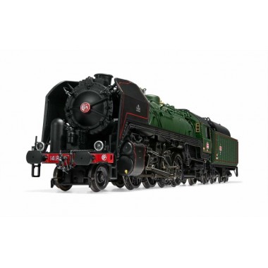 Coffret édition spéciale 75ème Anniversaire de Jouef, locomotive à vapeur 141 R 733 (Venissieux)