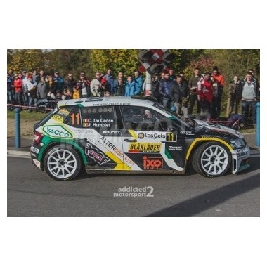 Miniature Skoda RS n°11 DE CECCO/HUMBLET rallye Condroz  2018