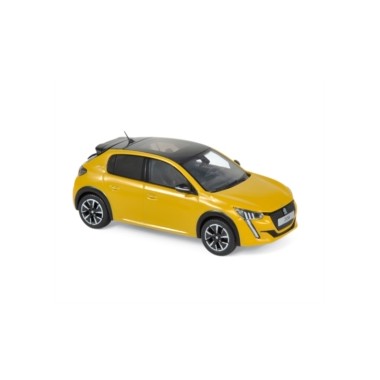Miniature Peugeot 208 GT Line 2019 - Yellow Miniature Peugeot 208 GT Line 2019 - Yellow