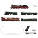 Coffret de départ digital SONORE z21 : Locomotive à vapeur série 18.6 avec train rapide, DB