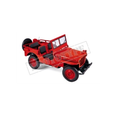 Miniature jeep 1942 - Red