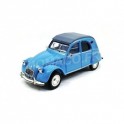 Miniature Citroën 2CV 1964 bleue