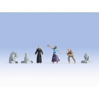 Figurines Le bossu et la belle fille Figurines Le bossu et la belle fille