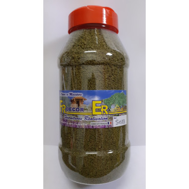 Flocage mousse vert moyen - saupoudreuse 1 L Flocage mousse vert moyen - saupoudreuse 1 L