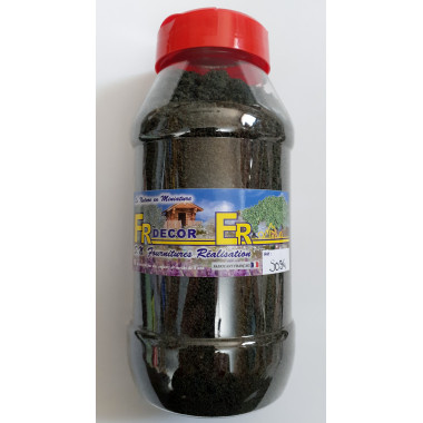 Flocage mousse vert foncé - saupoudreuse 1 L Flocage mousse vert foncé - saupoudreuse 1 L
