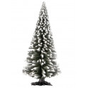 Sapin enneigé, 35 cm
