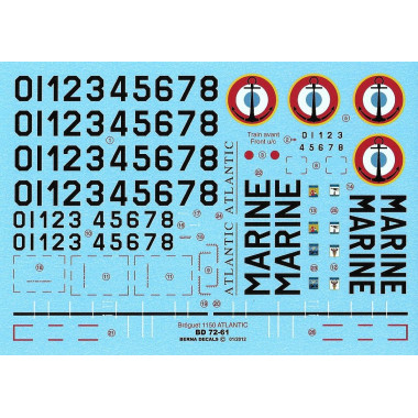 Décalques Breguet 1150 Atlantic