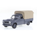 Miniature Peugeot 403 Pick-Up bleue nuit avec bache beige