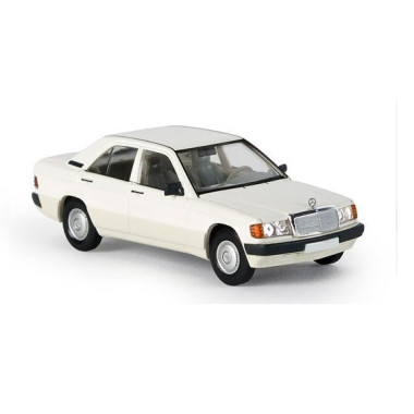 Miniature Mercedes Benz 190 E (W201), blanc Miniature Mercedes Benz 190 E (W201), blanc