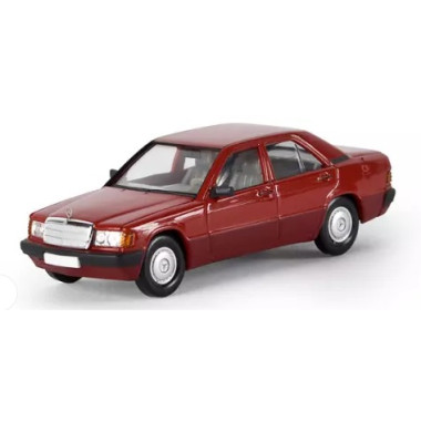 Miniature Mercedes Benz 190 E (W201), rouge