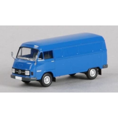 Miniature Mercedes Benz L 206 D Kasten, bleu