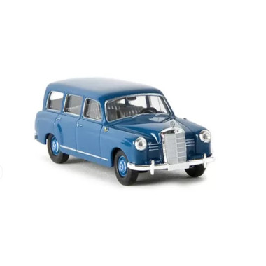 Miniature Mercedes Benz 180 Kombi (W120), bleu azur