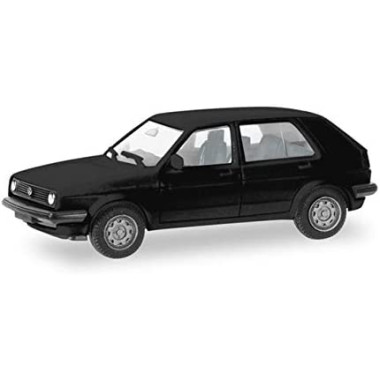 Miniature VW Golf II 4 portes, noir, Minikit