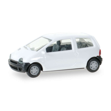 Miniature Renault Twingo blanche, Minikit - Herpa 012218-004