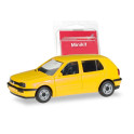 Miniature VW Golf III 4 portes, jaune, Minikit