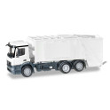 Miniature Camion poubelle  Mercedes-Benz Antos, blanc, Minikit