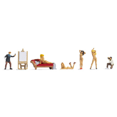 Figurines Artistes et modèles nus Figurines Artistes et modèles nus